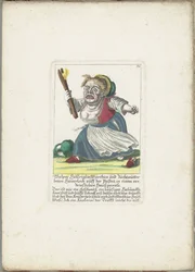 La nana Malper Höllriglin come locandiera, ca. 1710
