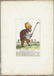 Il nano allegro Mathias Flecksippl, ca. 1710