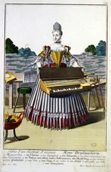 La moglie del costruttore di organi, c.1735