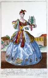 La moglie di un tappezziere, c.1735