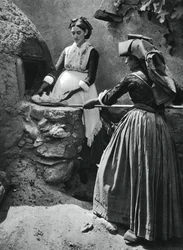 Donne al forno, Sardegna, Italia, 1937