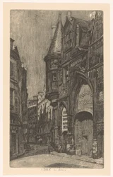 Veduta di strada con l