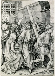 Cristo che porta la croce, fine XV secolo