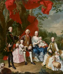 La famiglia del conte Nikolaus Pálffy von Erdőd