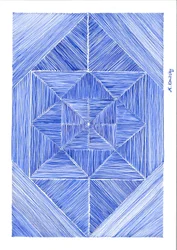 Inchiostro blu