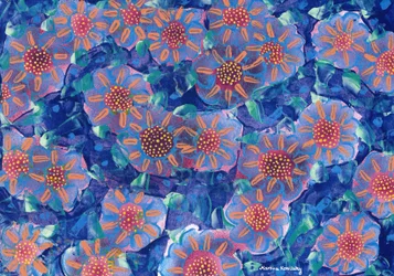 Fiori nel giardino della nonna