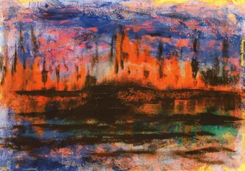 Skyline riflessi d