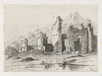 Rovine del Castello di Brandenbourg