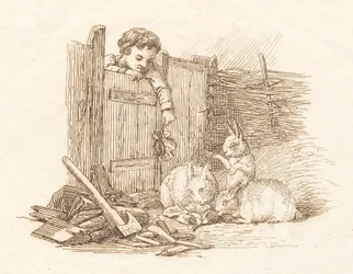 Illustrazione per "Cinquanta favole per bambini" di Hey