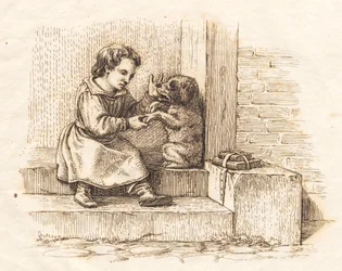 Illustrazione per "Cinquanta favole per bambini" di Hey
