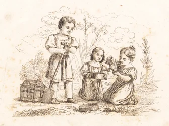 Illustrazione per "Cinquanta favole per bambini" di Hey