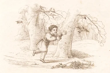 Illustrazione per "Halvhundrede Fabler for Børn" di Hey