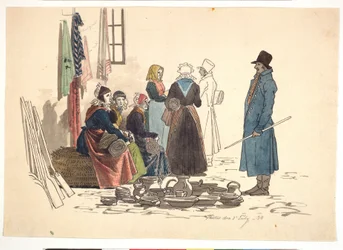 Scena dalla piazza del mercato di Thisted