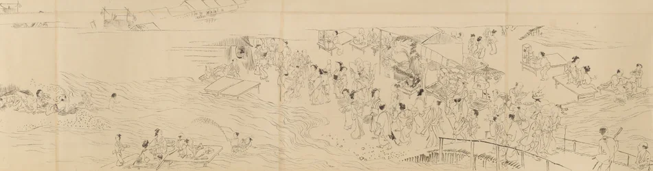 Divertimenti a Kyoto nelle quattro stagioni, fine XVIII secolo