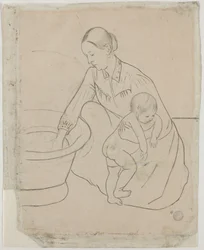 Il bagno [verso], 1890-1891