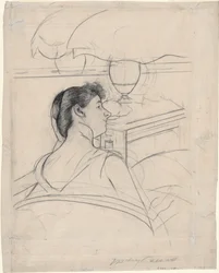 Donna e Lampada