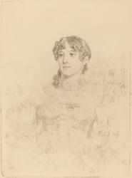 Lady Maria Hooker quando Miss Turner a diciassette anni, 1814