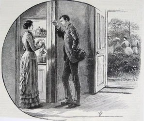 Illustrazione della casalinga