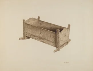 Culla a scatola, c. 1939