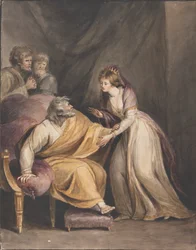 Lear e Cordelia