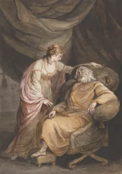Lear e Cordelia
