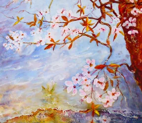 Fiori sulla riva