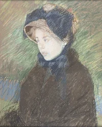 Ritratto di una giovane ragazza, c.1880