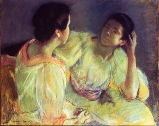 La conversazione, c.1896