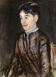 Giovane donna in nero