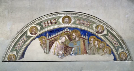Incoronazione della Vergine (artista attivo tra il 1335 - 1346)