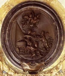 Putti Distillando Rose