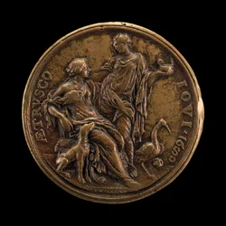 Allegoria della vigilanza e della lealtà [retro], 1680