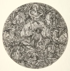 San Giovanni Battista circondato dagli Evangelisti e dai Quattro Padri della Chiesa Latina, 1466