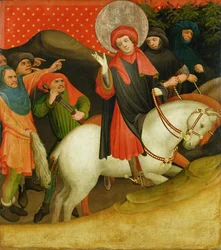 La derisione di San Tommaso, pannello dall
