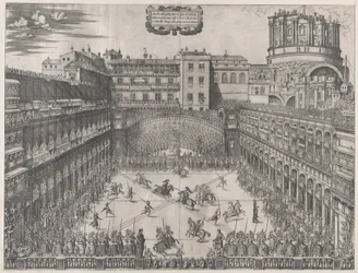 Speculum Romanae Magnificentiae: Torneo Vaticano, 1565