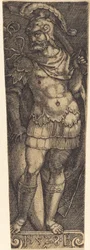 Guaina con guerriero