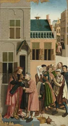 Le sette opere di misericordia: Vestire gli ignudi, 1504