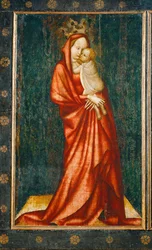 Madonna, pannello sinistro di un altare