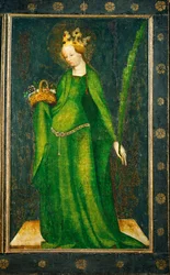 Santa Dorotea, pannello di un altare (dipinto)