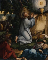 Tedesco: Cristo sul Monte degli Ulivi Cristo sul Monte degli Ulivi e la cattura di Cristo