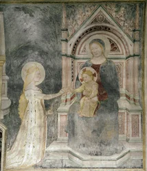 Matrimonio spirituale di Cristo con Santa Maria Maddalena (dettaglio)