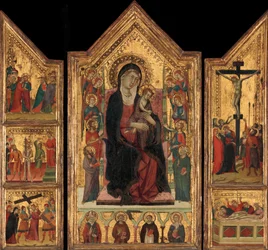 Madonna col Bambino in trono