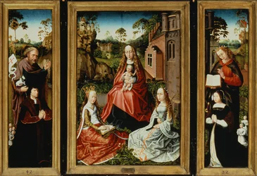 Madonna col Bambino con santi e donatori