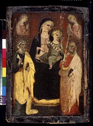 La Vergine con il Bambino tra San Pietro e San Paolo