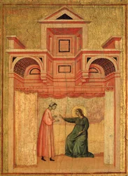 Santa Cecilia e la storia della sua vita (dettaglio)