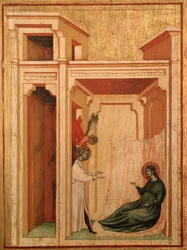Santa Cecilia e la storia della sua vita (dettaglio)