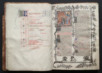 Il Messale di Gotha: Fol. 10v, Testo