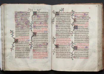 Il Messale di Gotha: Fol. 65v, Testo