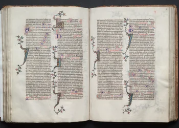 Il Messale di Gotha: Fol. 81v, Testo, c. 1375