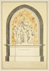 Tomba della signora Elizabeth Draper, morta nel 1835, nella Cattedrale di Bristol